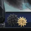 Storico Black And Gold Spike Sculptures