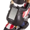 Biker Gnome Solar Statue - Outdoor Garden Decor with Solar Powered Light