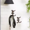 Set of 2 Bird Wall Hooks - Stylish and Functional Home Decor