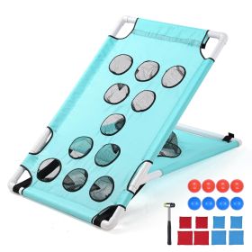 Cornhole Game Set with 12 Holes for Pool Outdoor Garden Yard