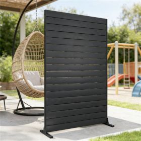 Outdoor privacy screen, privacy fence screen, screen, room barrier, black