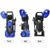 3000 PSI Electric High Pressure Washer with 5 Nozzles and Hose Reel